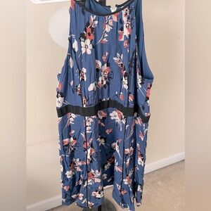 Halter Floral Dress